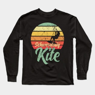 Funny saying kitesurfing vintage kitesurfer Long Sleeve T-Shirt